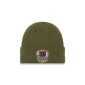 NEW YORK GIANTS SALUTE TO SERVICE CUFF KNIT GREEN/BLUE