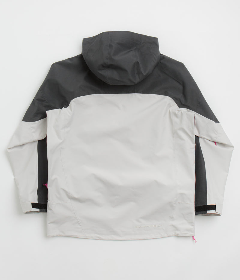 Nike ACG Chena Vortex Jacket in Light Orewood Brown and Anthracite / Summit White