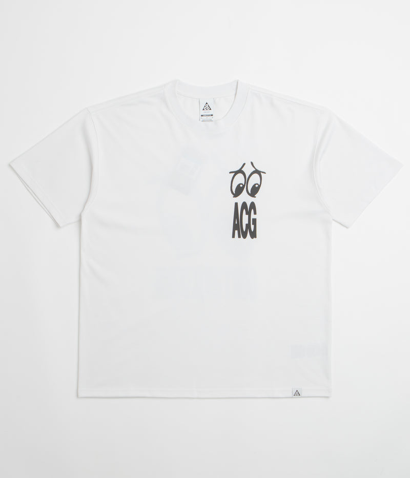 Nike ACG Don't Look Down T-Shirt in Summit White