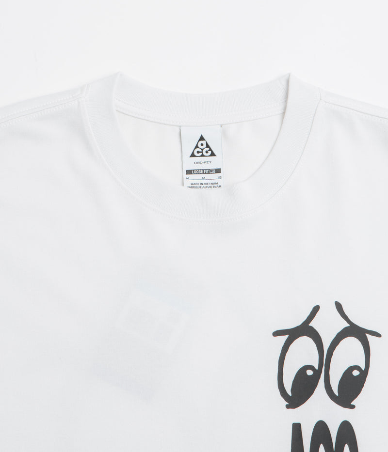 Nike ACG Don't Look Down T-Shirt in Summit White