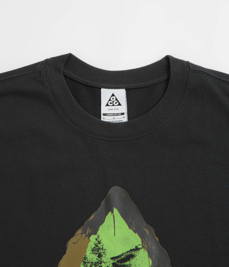 Nike ACG Folklore Long Sleeve T-Shirt in Black
