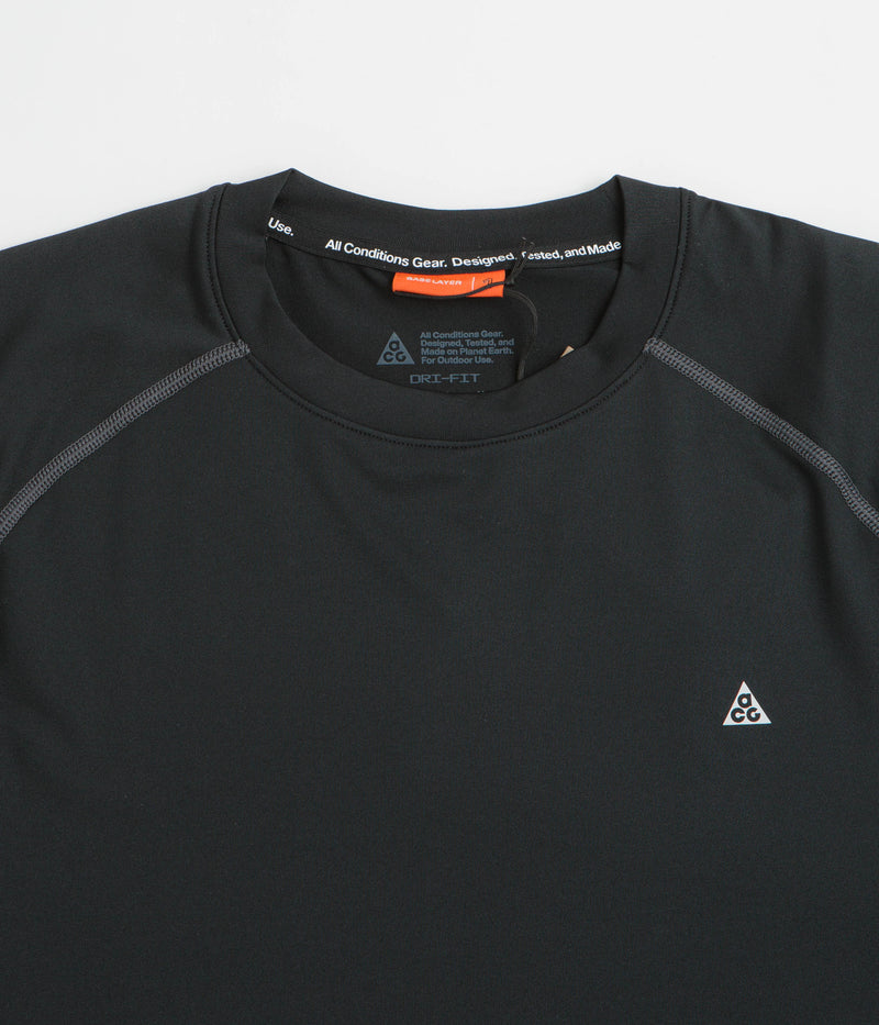 Nike ACG Wildsee Long Sleeve T-Shirt in Black and Anthracite / Summit White