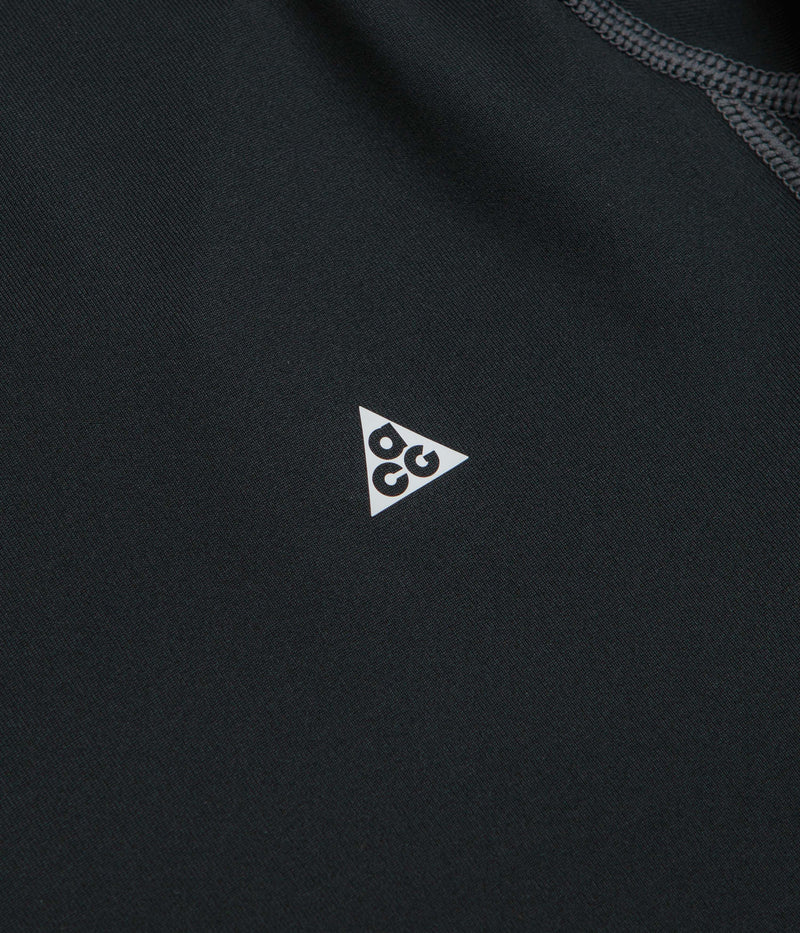 Nike ACG Wildsee Long Sleeve T-Shirt in Black and Anthracite / Summit White