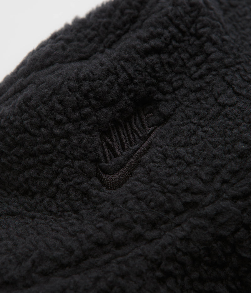Nike Apex Outdoor Bucket Hat in Black and Iron Grey / Black
