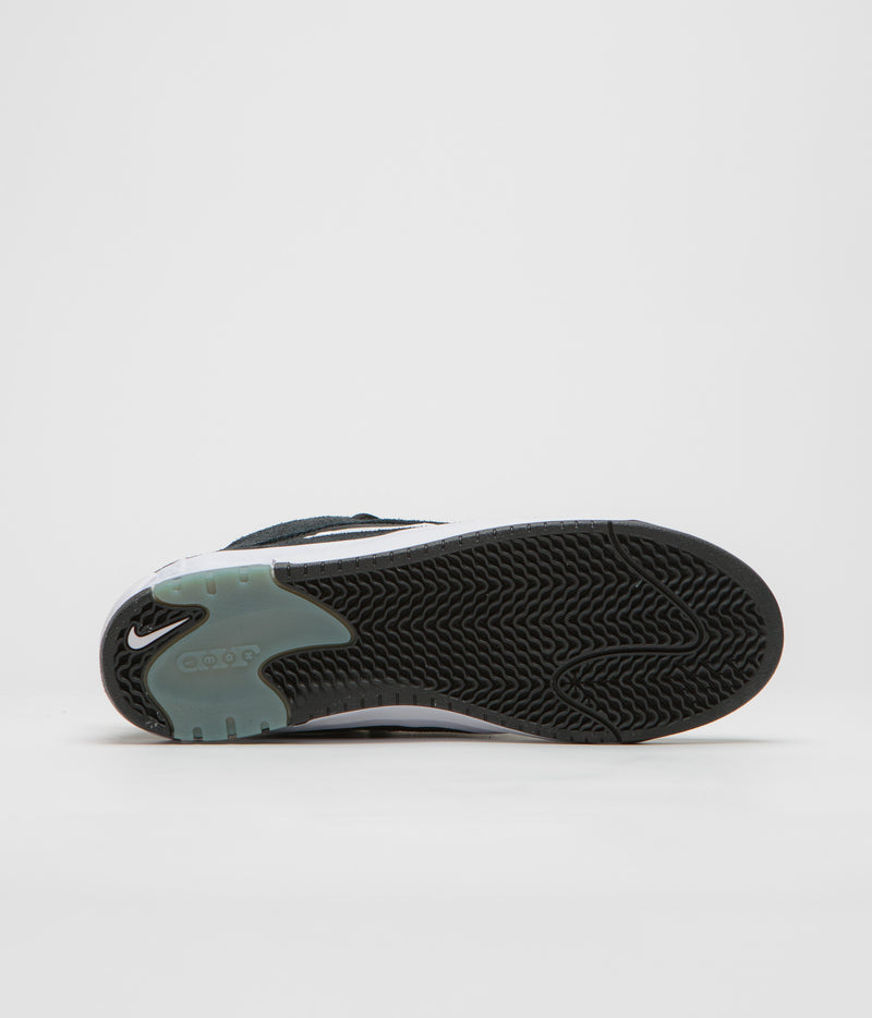 Nike SB Air Max Ishod Shoes in Black and White and Black - Black