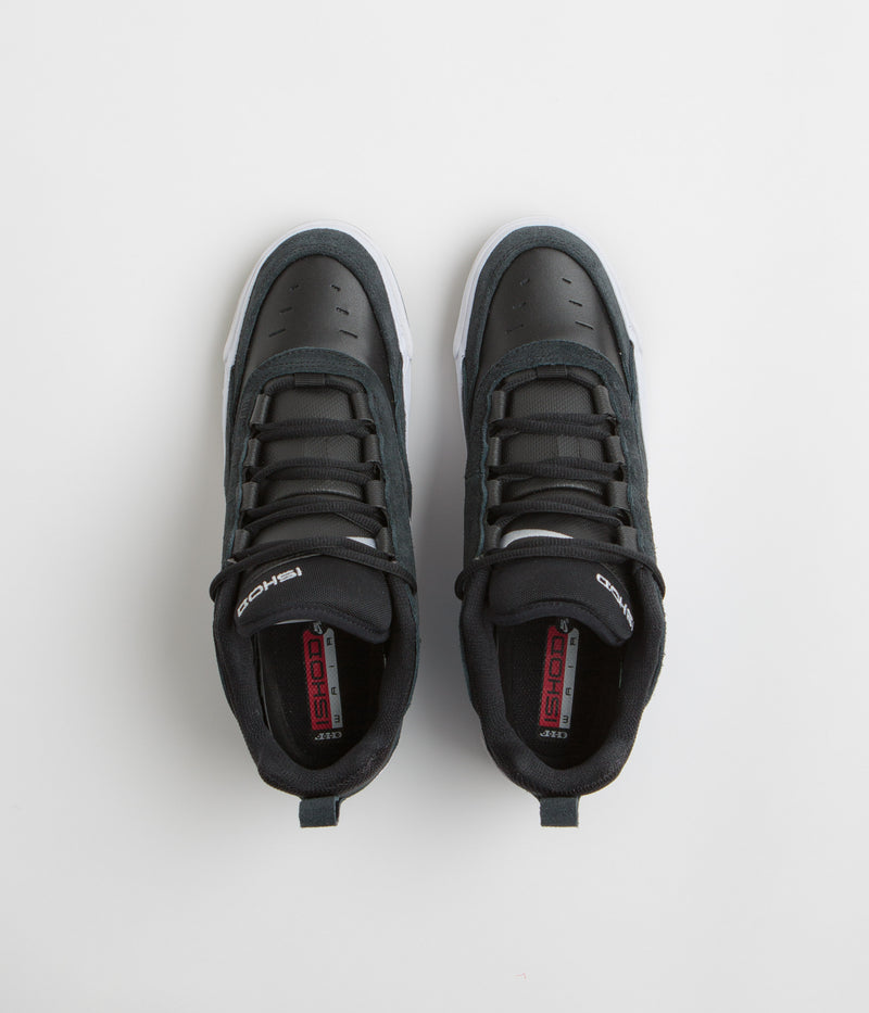 Nike SB Air Max Ishod Shoes in Black and White and Black - Black