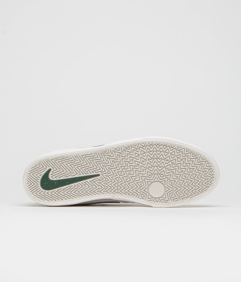 Nike SB Chron 2 Shoes in Light Orewood Brown and Fir and Phantom - Mink Brown