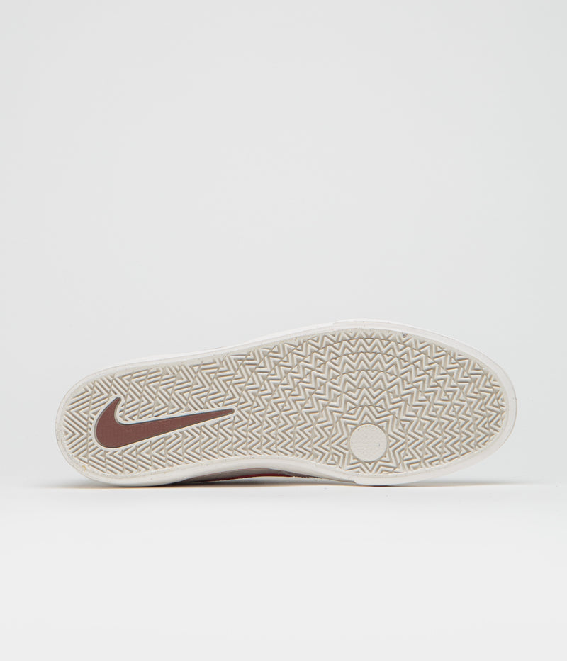 Nike SB Chron 2 Shoes in Malt and Red Sepia and Phantom - Particle Pink