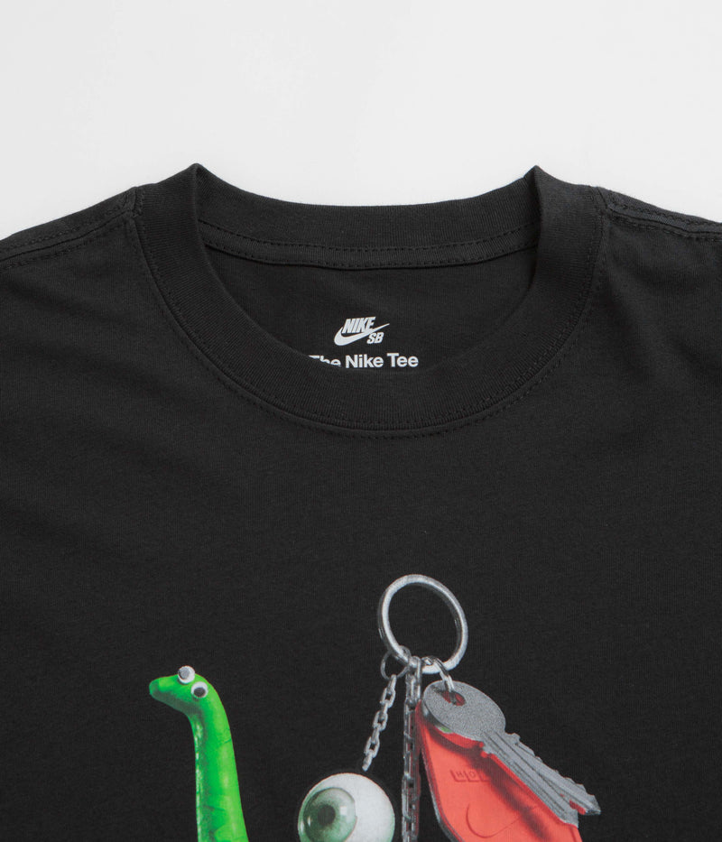 Nike SB Dino Keychain T-Shirt in Black