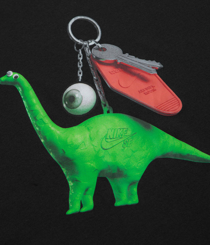 Nike SB Dino Keychain T-Shirt in Black
