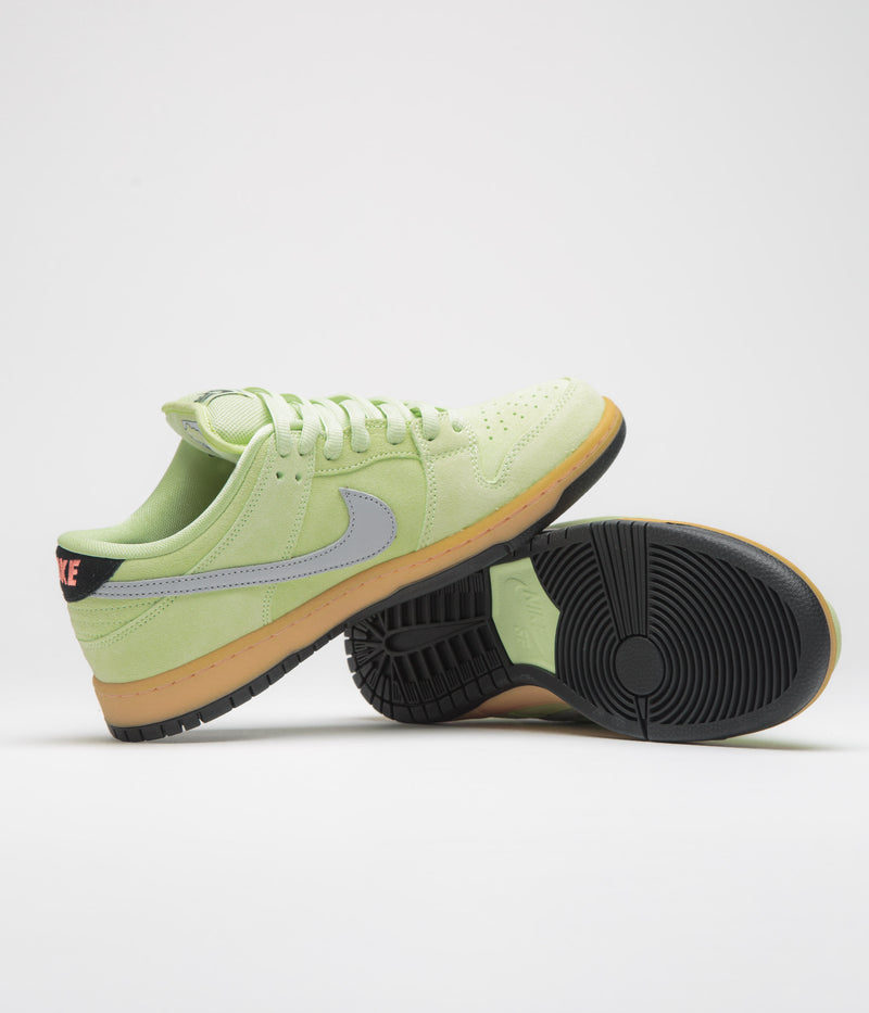 Nike SB Dunk Low Pro Premium 'Verdugo Mountain' Shoes in Pistachio Frost and Wolf Grey and Black