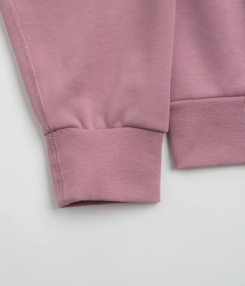 Nike SB Essential Small Logo Hoodie in Plum Dust and White