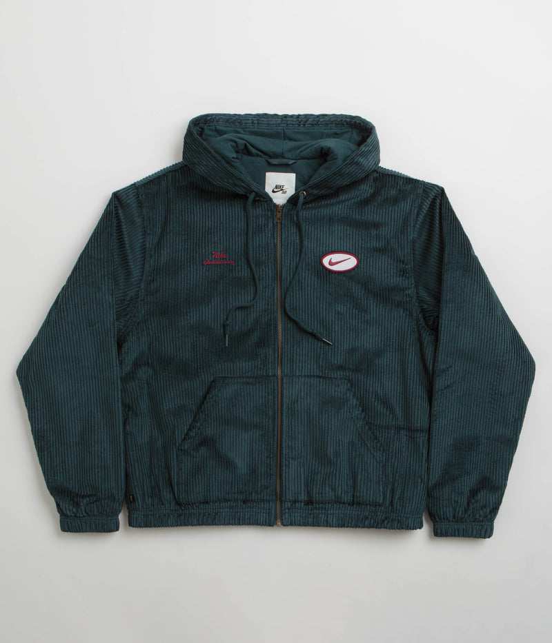 Nike SB Hooded Cord Jacket in Armory Navy and Hyper Royal