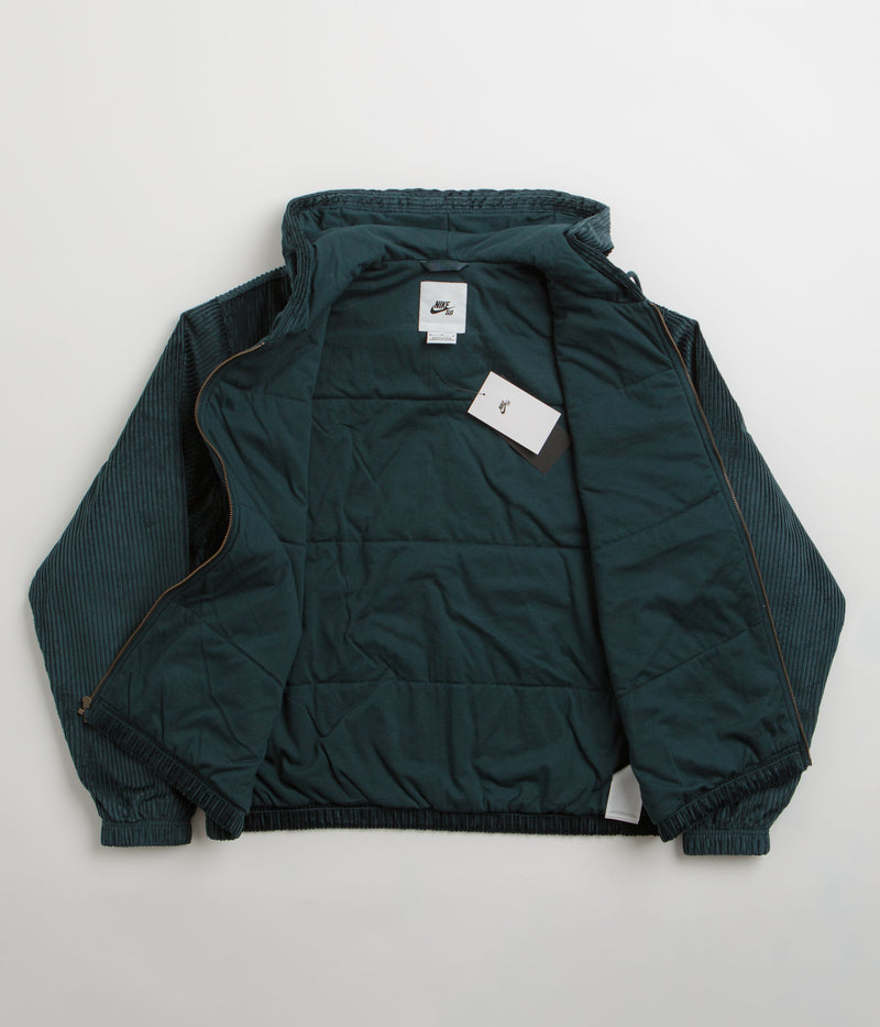 Nike SB Hooded Cord Jacket in Armory Navy and Hyper Royal