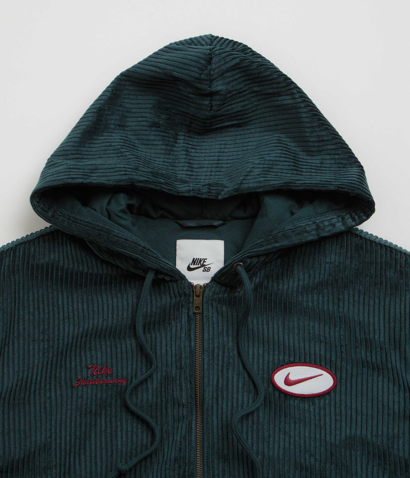 Nike SB Hooded Cord Jacket in Armory Navy and Hyper Royal