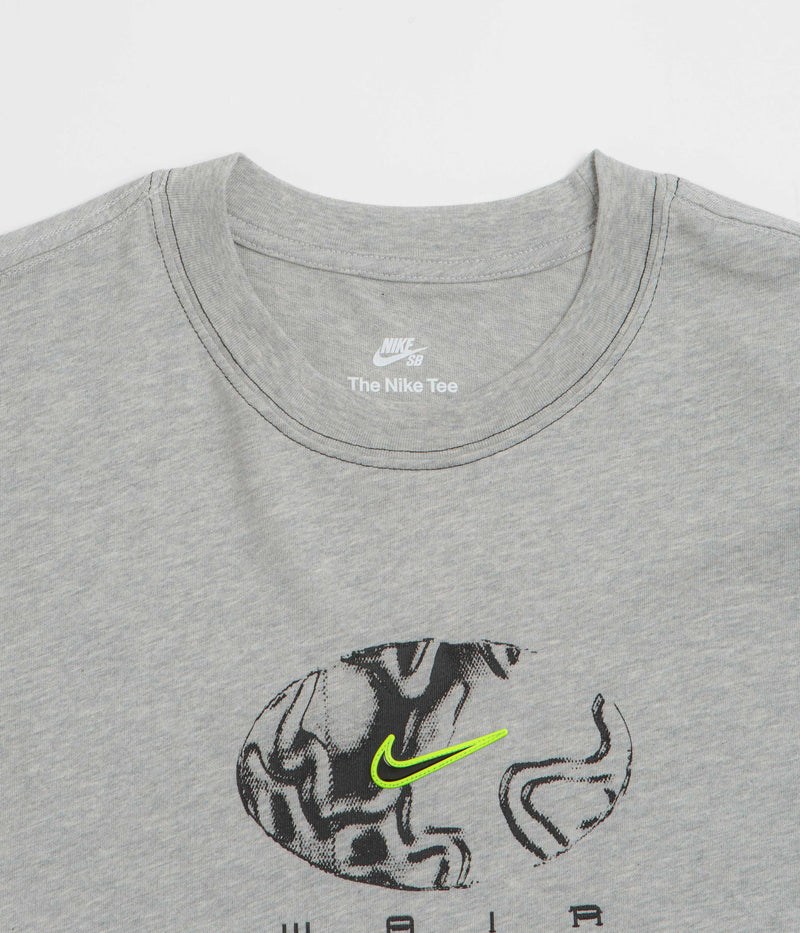 Nike SB Ishod T-Shirt in Grey Heather
