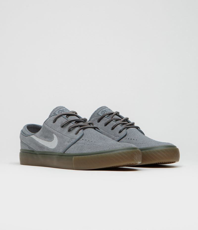 Nike SB Janoski OG+ Shoes in Cool Grey and White and Cool Grey