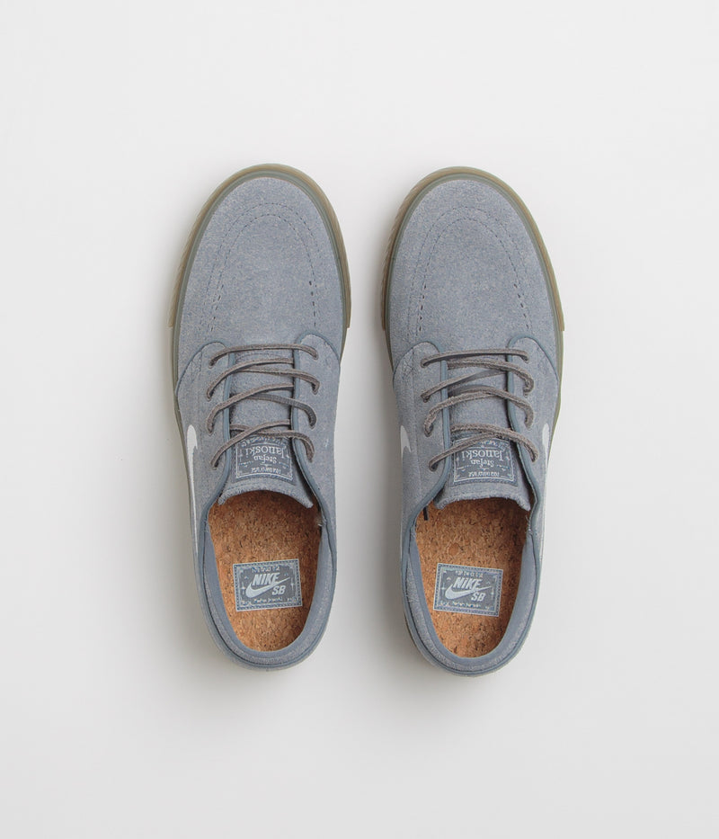 Nike SB Janoski OG+ Shoes in Cool Grey and White and Cool Grey