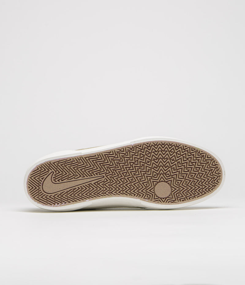 Nike SB Malor Shoes in Light Khaki and Pale Ivory and Neutral Olive
