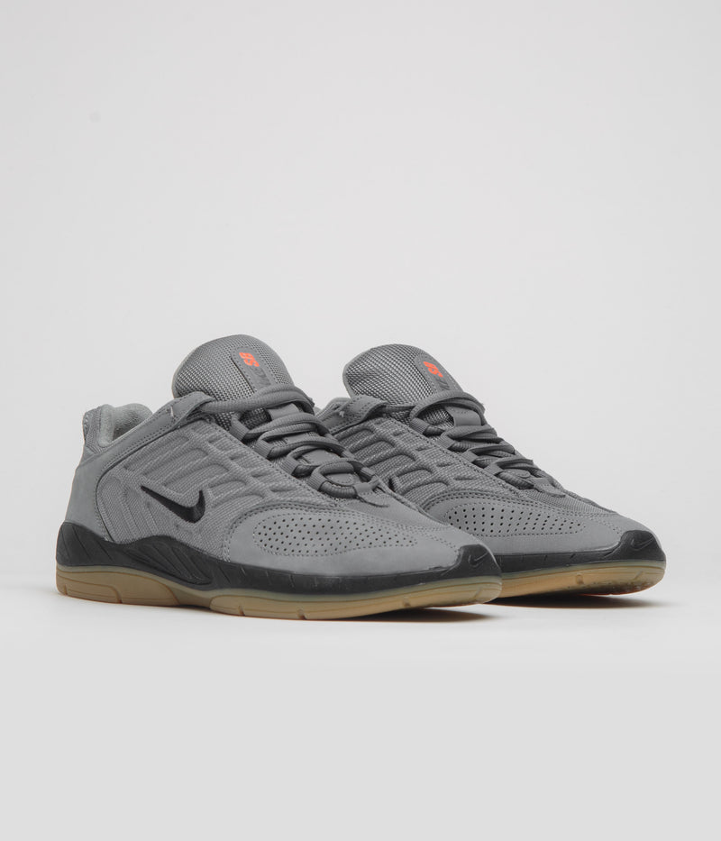 Nike SB Orange Label Vertebrae Shoes in Cool Grey and Black and Cool Grey - Dark Grey