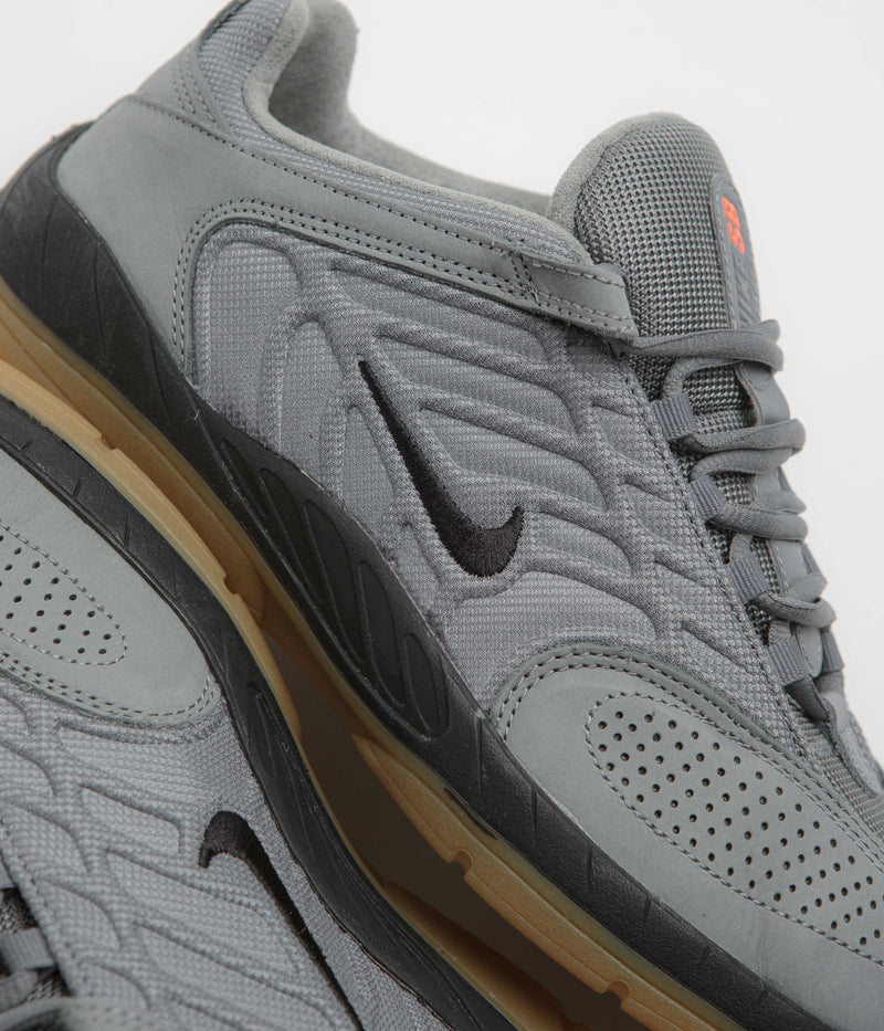 Nike SB Orange Label Vertebrae Shoes in Cool Grey and Black and Cool Grey - Dark Grey