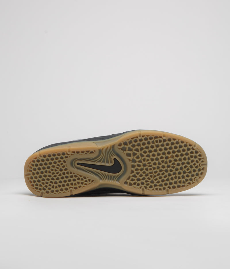 Nike SB Orange Label Vertebrae Shoes in Cool Grey and Black and Cool Grey - Dark Grey