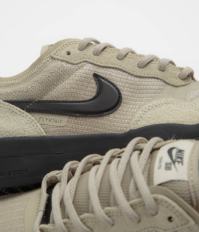 Nike SB PS8 Shoes in Light Khaki and Black and Desert Khaki - Black