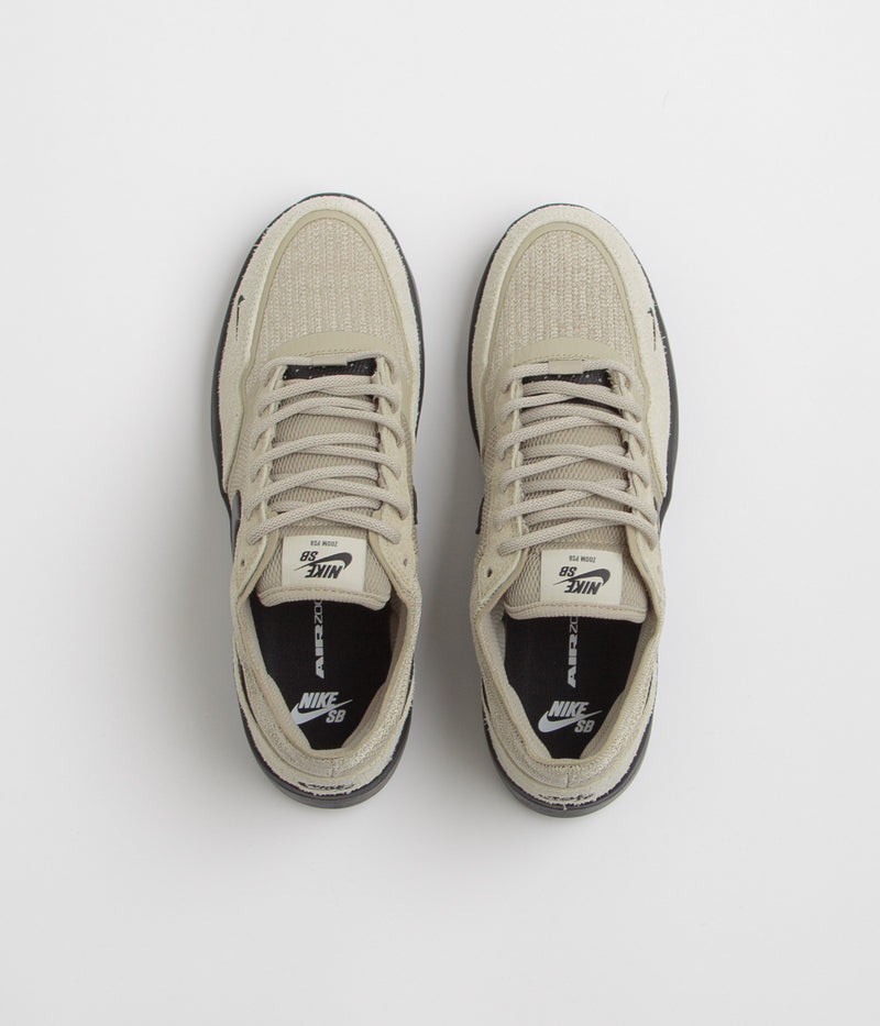 Nike SB PS8 Shoes in Light Khaki and Black and Desert Khaki - Black
