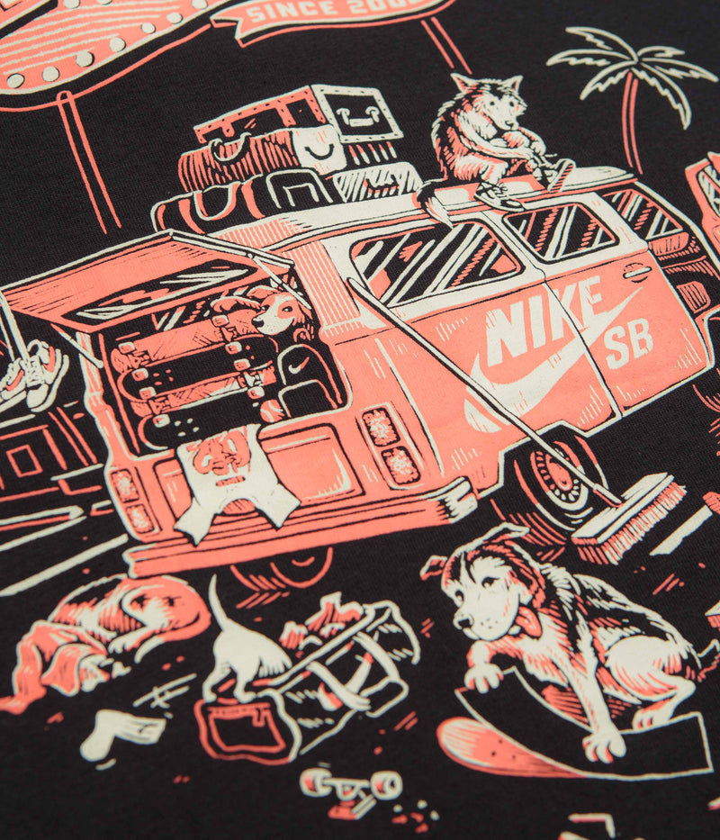 Nike SB Road Dogs T-Shirt in Black