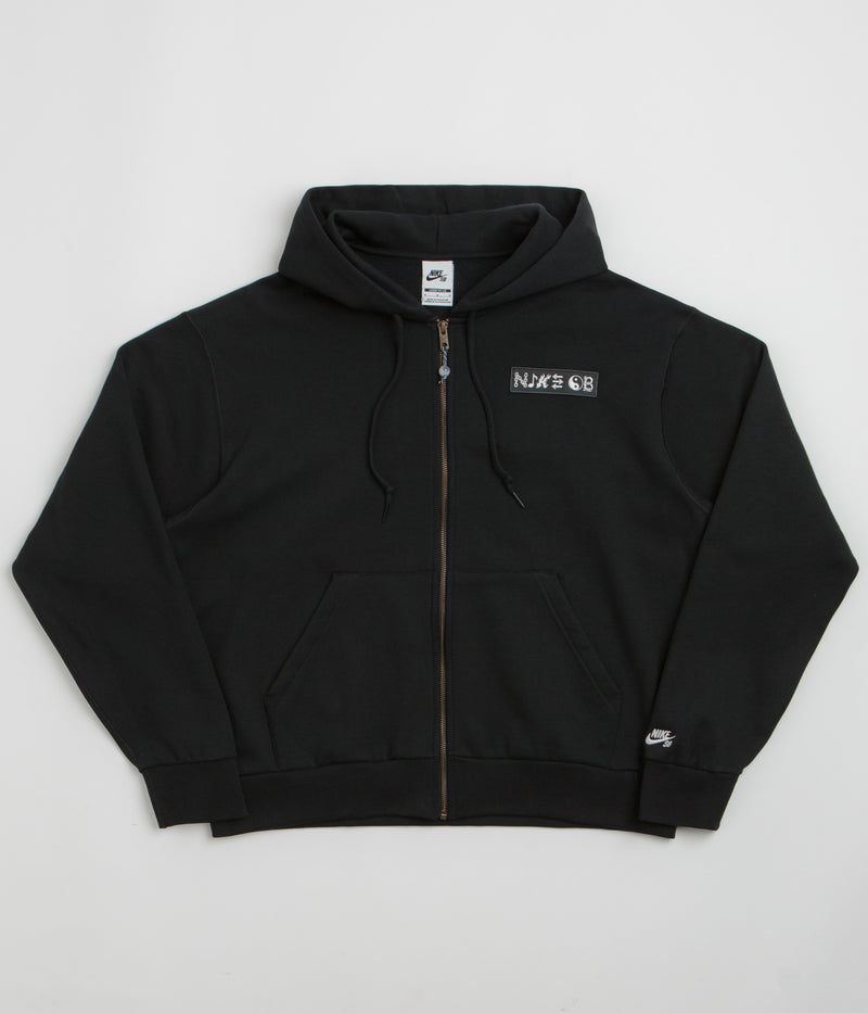 Nike SB Souvenir Full Zip Hoodie in Black