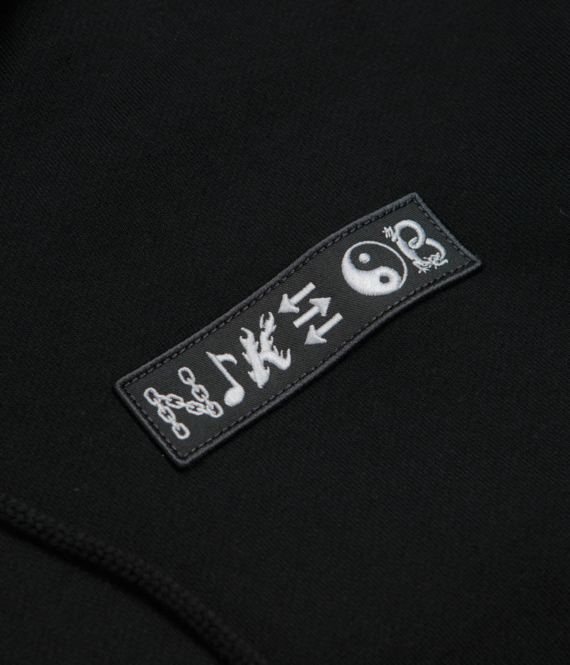 Nike SB Souvenir Full Zip Hoodie in Black