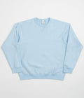Nike Solo Swoosh Crewneck Sweatshirt in Celestine Blue and White