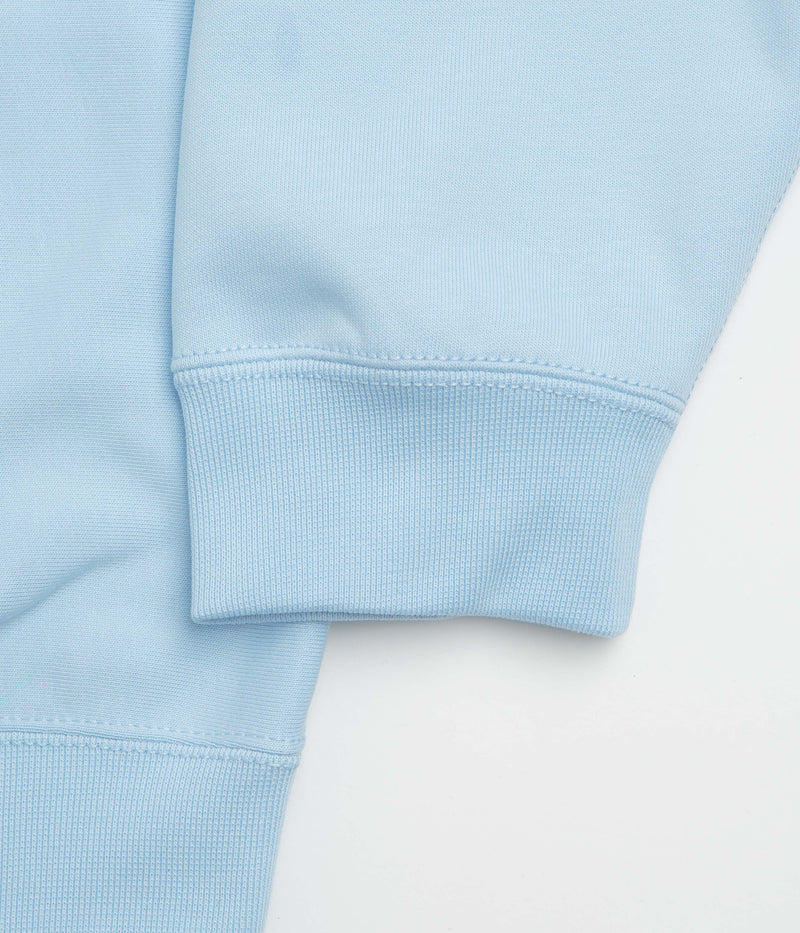 Nike Solo Swoosh Crewneck Sweatshirt in Celestine Blue and White