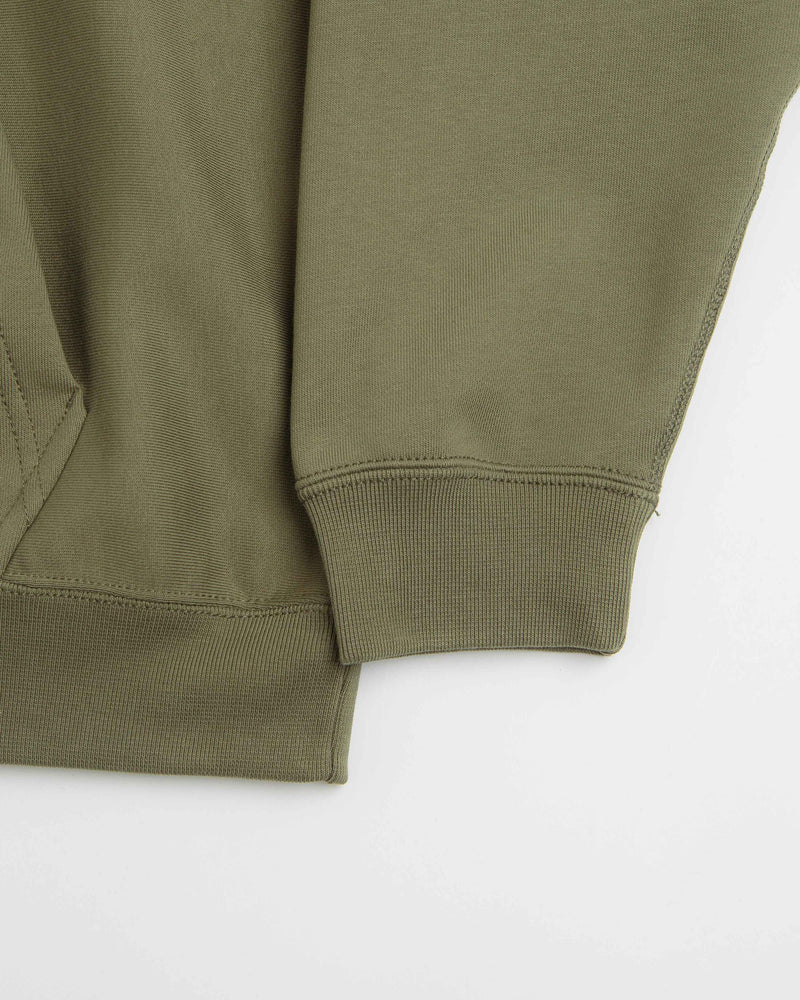 Nike Solo Swoosh Hoodie in Medium Olive and Medium Olive / White / White