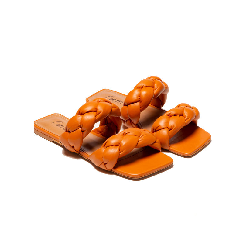 Norine Orange Leather (6558162387024)