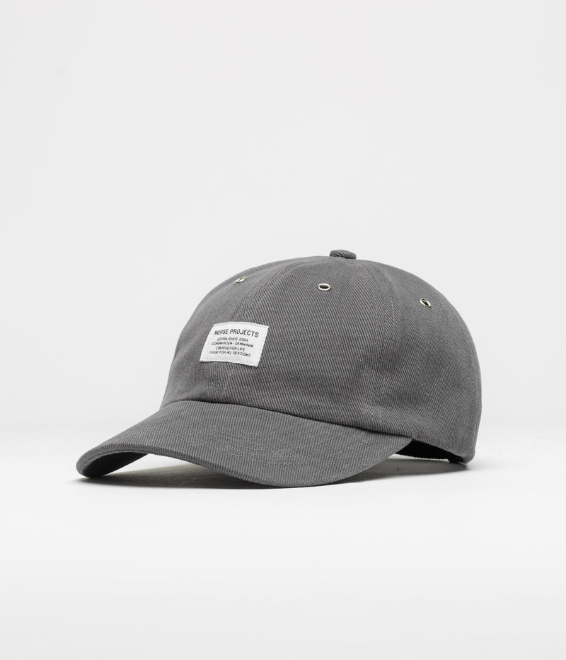 Norse Projects Bull Denim Cap in Graphite