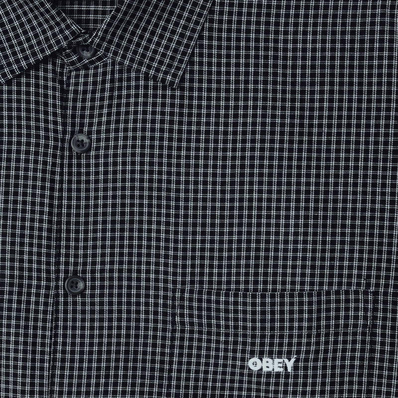 Obey Frank Woven Shirt - Black Multi