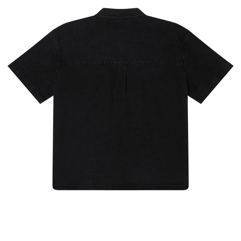 Obey Owens Denim Shirt - Faded Black