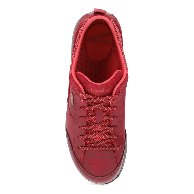 Top image of Paisley Red Leather