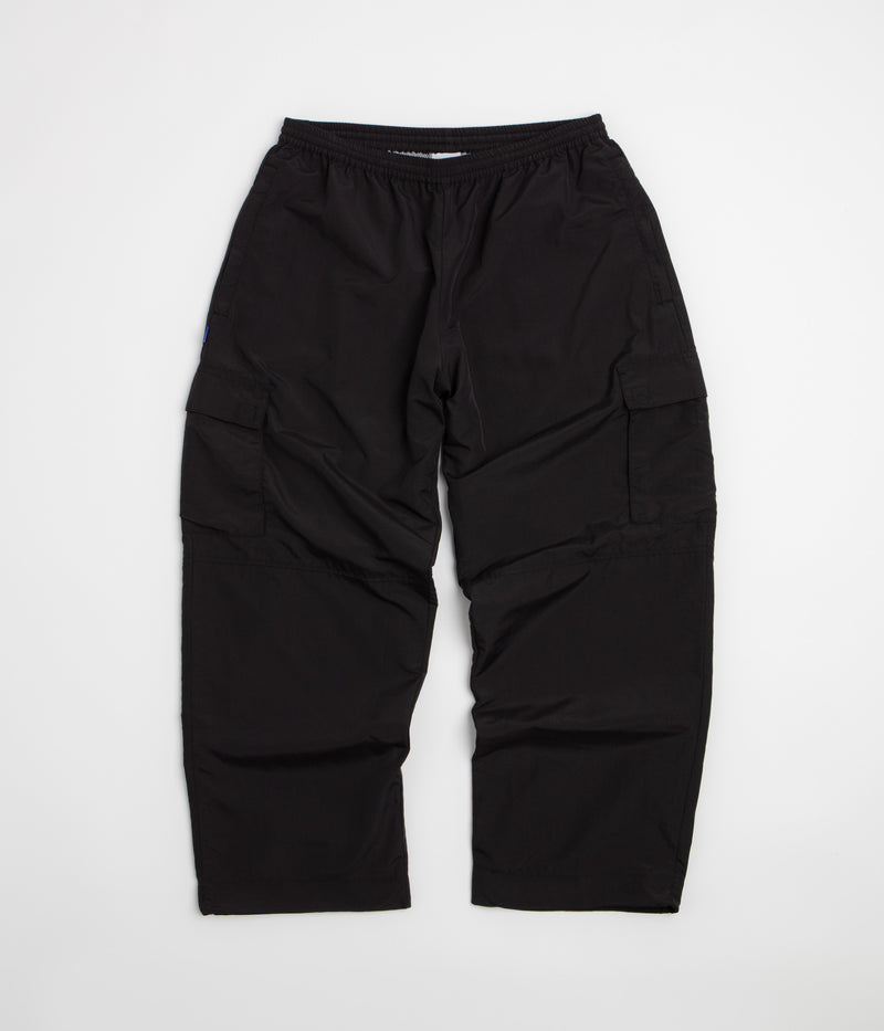 Pasteelo Cargo Sports Pants in Black