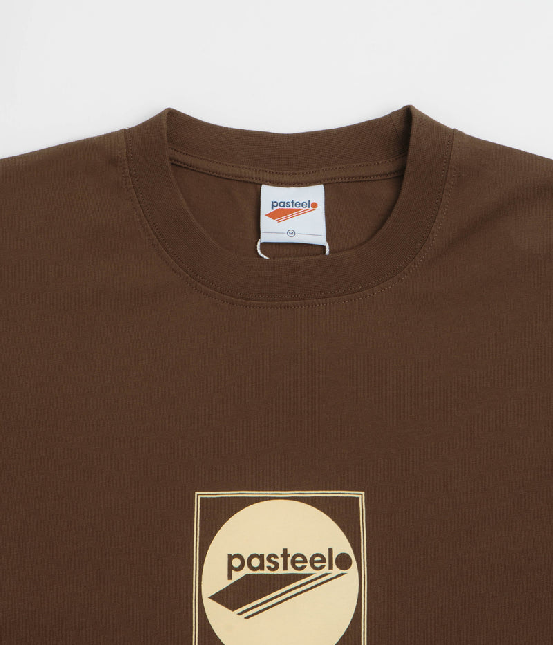 Pasteelo Records T-Shirt in Coffee