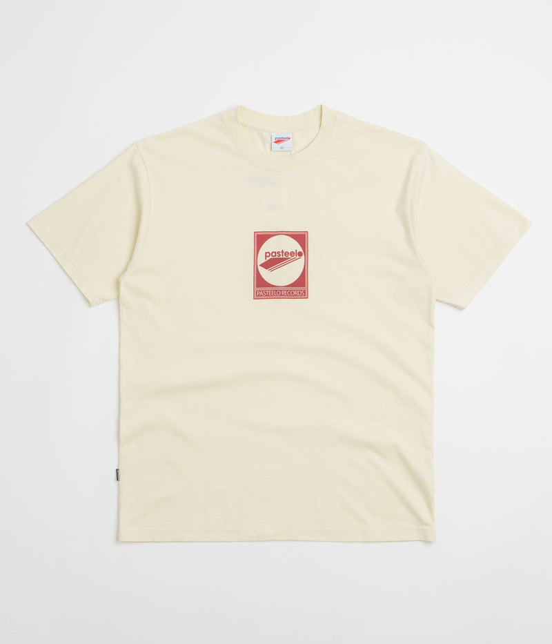 Pasteelo Records T-Shirt in Cream