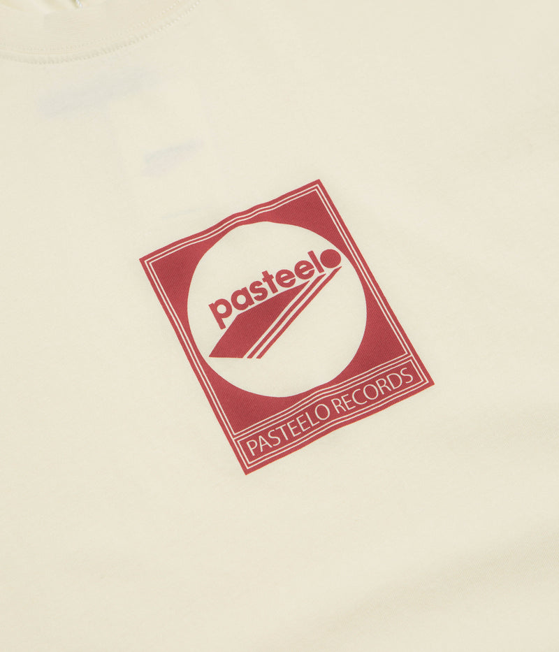 Pasteelo Records T-Shirt in Cream
