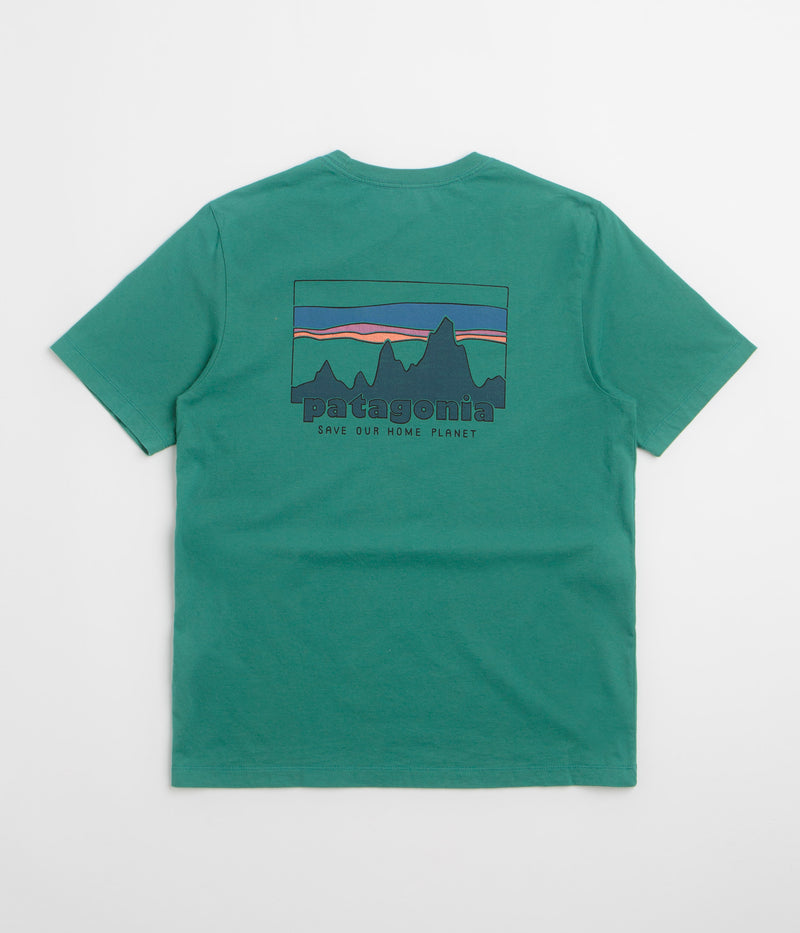 Patagonia 73 Skyline T-Shirt in Gem Green