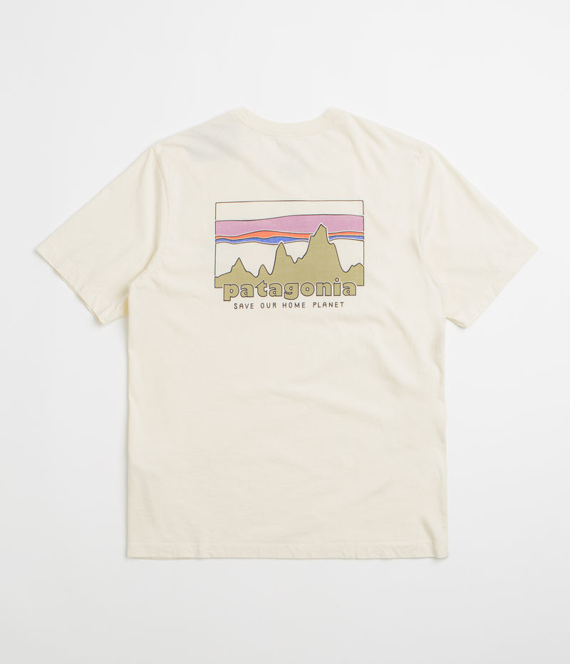 Patagonia 73 Skyline T-Shirt in Undyed Natural