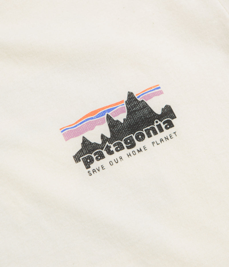 Patagonia 73 Skyline T-Shirt in Undyed Natural