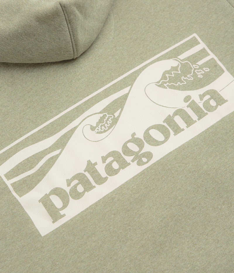 Patagonia Boardshort Logo Uprisal Hoodie in Gumtree Green