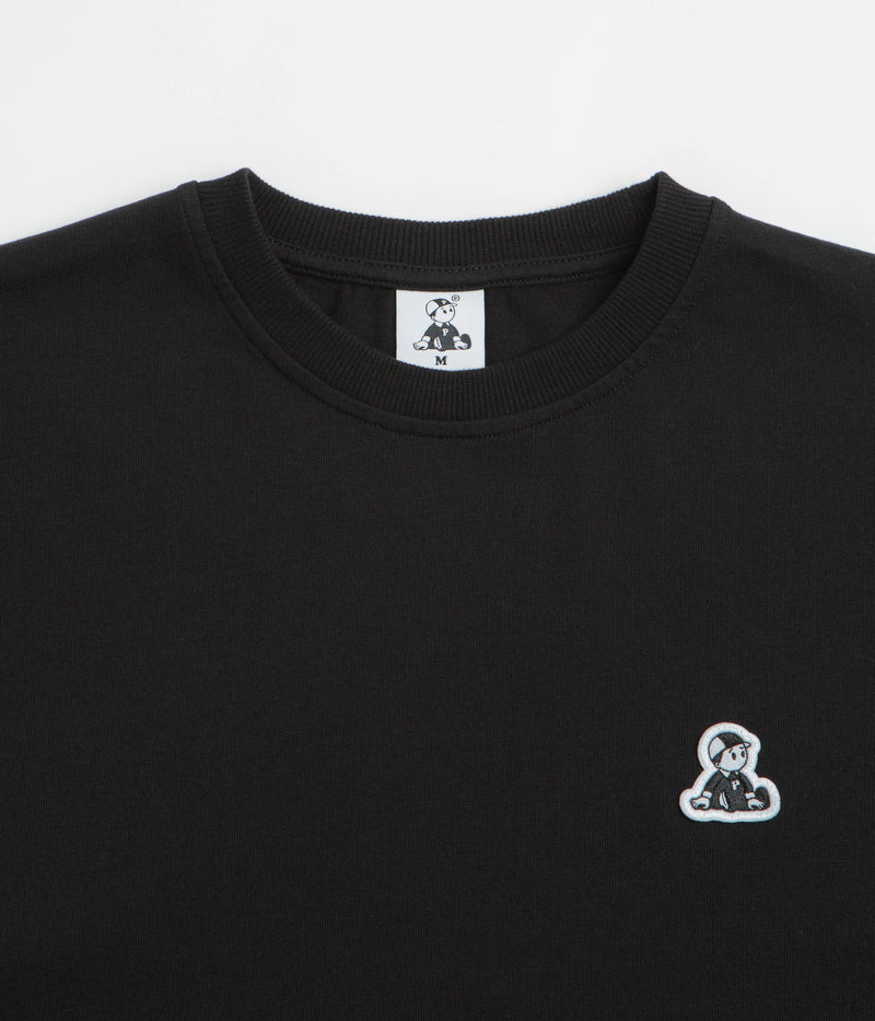 Pawa Speed Sports Boy Patch T-Shirt in Black