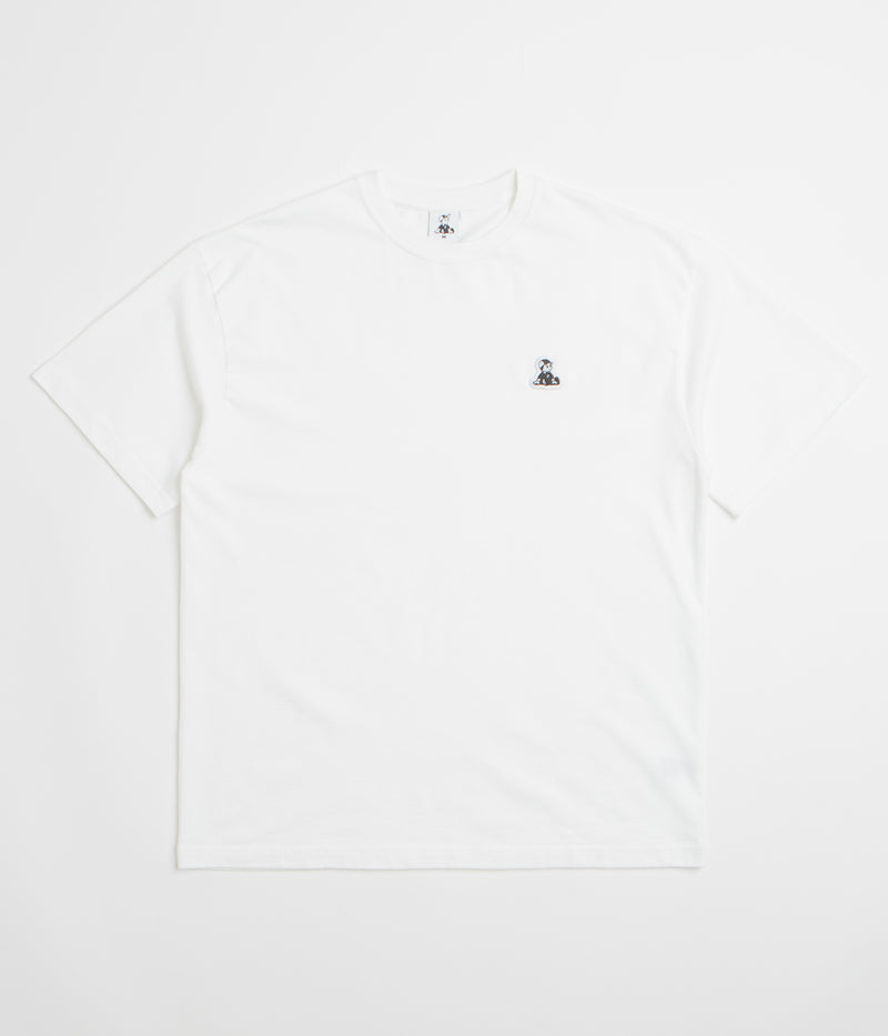 Pawa Speed Sports Boy Patch T-Shirt in White