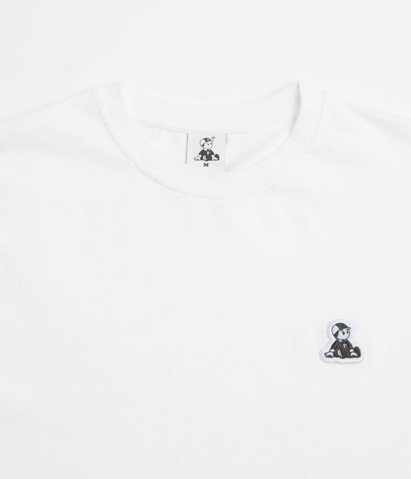 Pawa Speed Sports Boy Patch T-Shirt in White